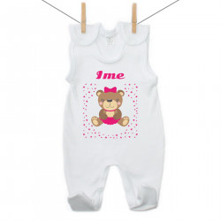 Kombinezon s medvjedićem za djevojčice