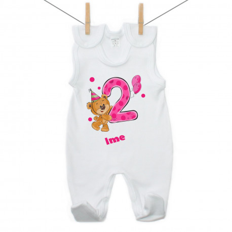 Kombinezon Imam 2 godine s medvjedićem za djevojčice