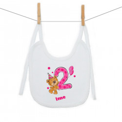 Podbradak Imam 2 godine s medvjedićem za djevojčice