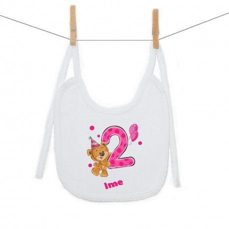 Podbradak Imam 2 godine s medvjedićem za djevojčice