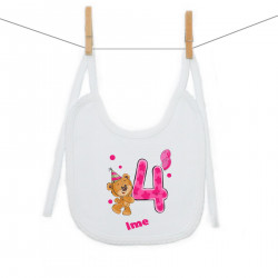 Podbradak Imam 4 godine s medvjedićem za djevojčice