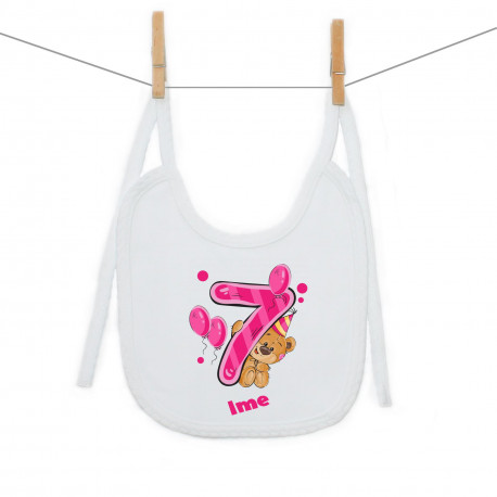 Podbradak Imam 7 godina s medvjedićem za djevojčice