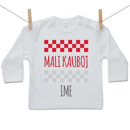 Majica s dugim rukavom Mali Kauboj