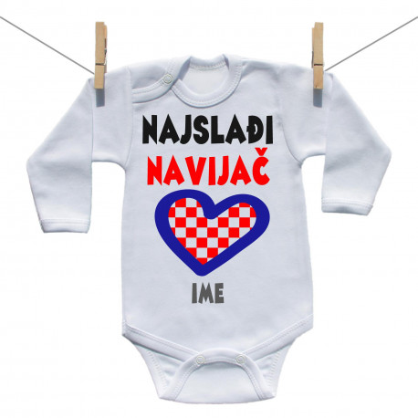 Bodije s dugim rukavom Najslađi navijač