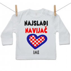 Majica s dugim rukavom Najslađi navijač