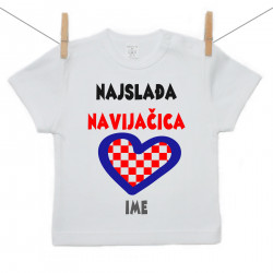 Majica s kratkim rukavom Najslađa navijačica