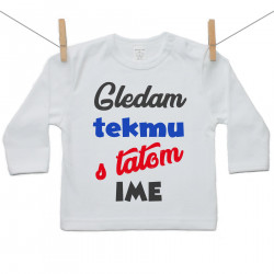 Majica s dugim rukavom Gledam tekmu s tatom