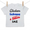 Majica s kratkim rukavom Gledam tekmu s tatom