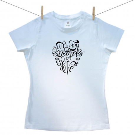 Ženska majica All you need is love