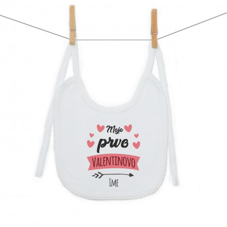 Podbradak Moje prvo Valentinovo sa srčekom