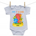 Bodije s kratkim rukavom Imam 1 godinu