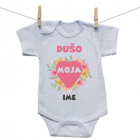 Bodije s kratkim rukavom Dušo moja