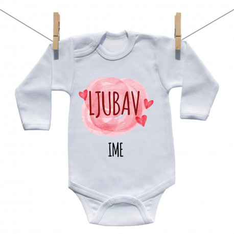 Bodije s dugim rukavom Ljubav