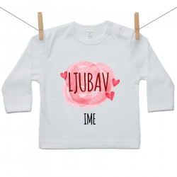 Majica s dugim rukavom Ljubav