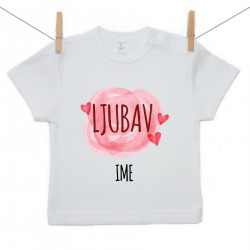 Majica s kratkim rukavom Ljubav