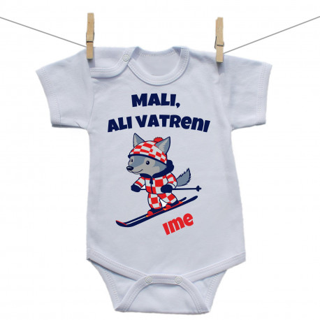 Bodije s kratkim rukavom Mali, ali vatreni