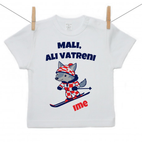 Majica s kratkim rukavom Mali, ali vatreni