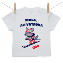 Majica s kratkim rukavom Mala, ali vatrena