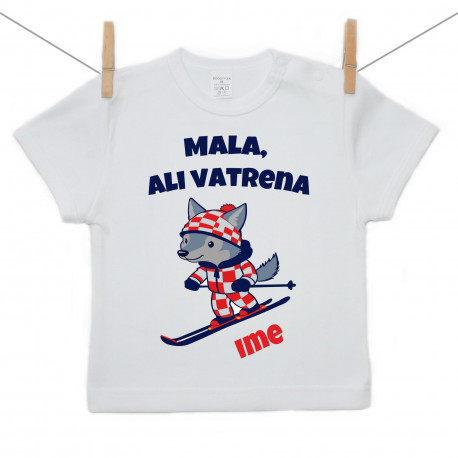 Majica s kratkim rukavom Mala, ali vatrena