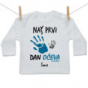 Majica s dugim rukavom Naš prvi Dan očeva