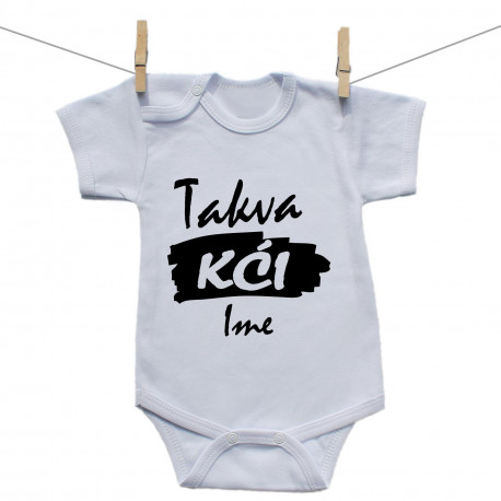 Bodije s kratkim rukavom Takva kći