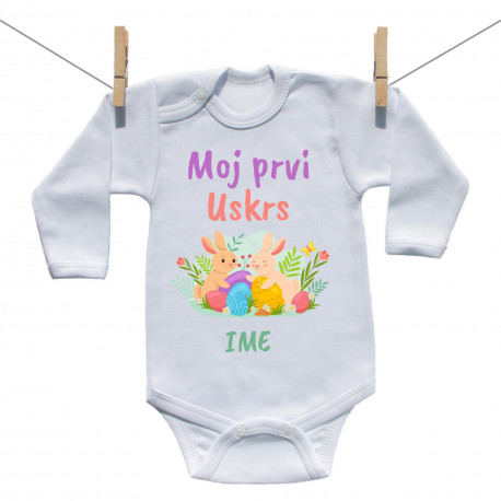 Bodije s dugim rukavom Moj prvi Uskrs Bodije s dugim rukavom Moj prvi Uskrs