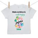 Majica s kratkim rukavom Mala zvrkica iz uskršnjeg jajeta