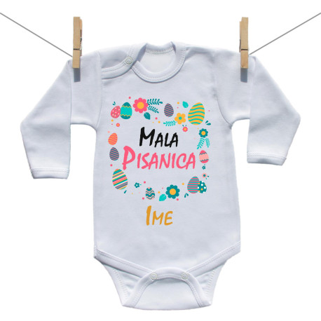 Bodije s dugim rukavom Mala pisanica Bodije s dugim rukavom Mala pisanica
