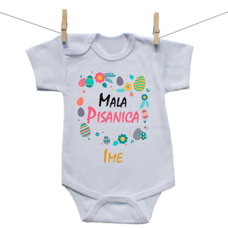 Bodije s kratkim rukavom Mala pisanica