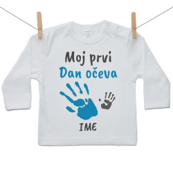 Majica s dugim rukavom Moj prvi Dan očeva