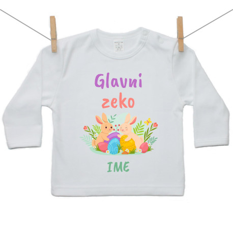 Majica s dugim rukavom Glavni zeko Majica s dugim rukavom Glavni zeko