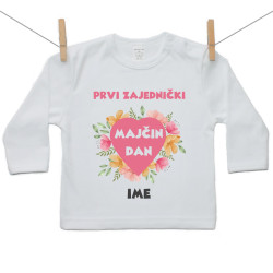 Majica s dugim rukavom Prvi zajednički Majčin dan