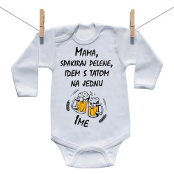 Bodije s dugim rukavom S tatom na jednu