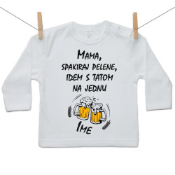 Majica s dugim rukavom S tatom na jednu