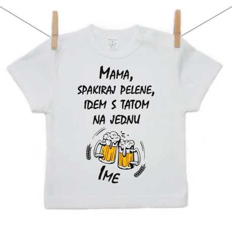 Majica s kratkim rukavom S tatom na jednu