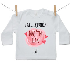 Majica s dugim rukavom Naš drugi zajednički Majčin dan