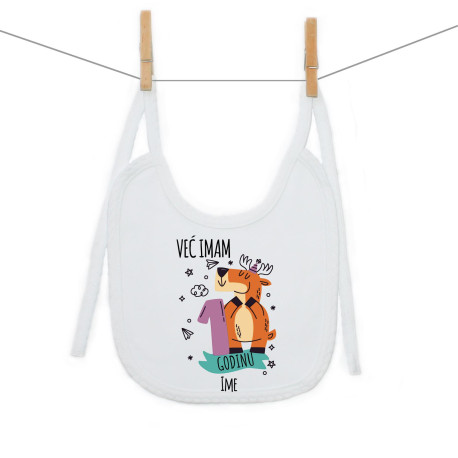 Podbradak Već imam 1 godinu sa životinjicom