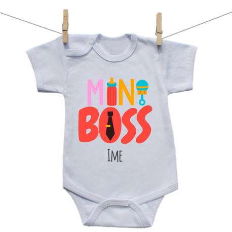 Bodije s kratkim rukavom Mini Boss