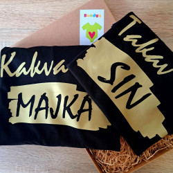 Limitirani zlatni obiteljski set Kakva majka, takav sin