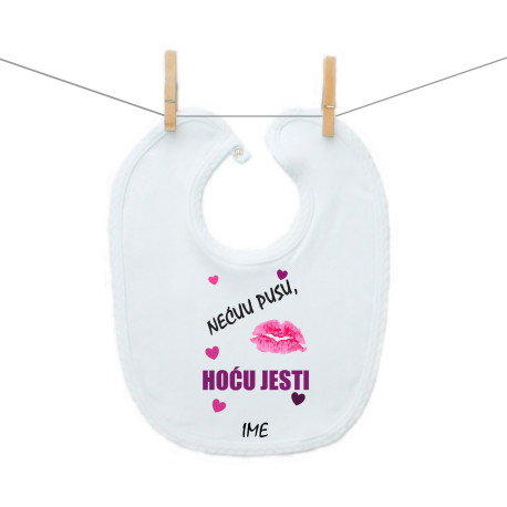 Podbradak Neću pusu, hoću jesti!