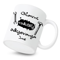 Keramička šalica Glavni voditelj odijevanja