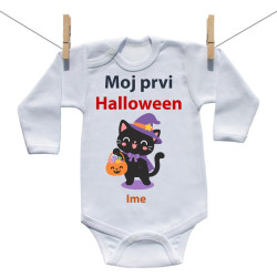 Bodije s dugim rukavom Moj prvi Halloween