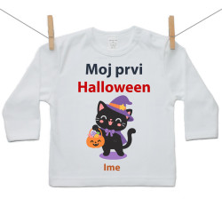 Majica s dugim rukavom Moj prvi Halloween