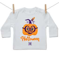 Majica s dugim rukavom Halloween bundeva